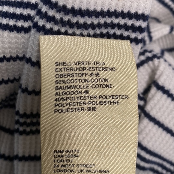 Maeve Anthropologie Eliza Henley Babydoll Women's Tunic Striped Size XS - Picture 12 of 12